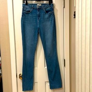 L’AGENCE| Women’s Oriana Jeans, straight leg, light blue, size 29